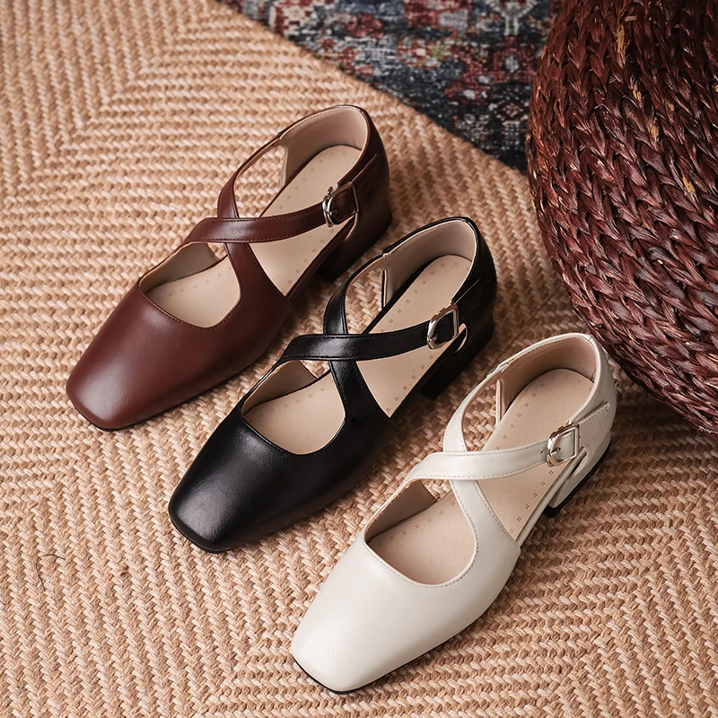 Summer Square Head Buckles Commuting Mid Thick Heels Cross Strap Ladies Sandals, Brown/black/ecru
Summer Square Head Buckles Commuting Mid Thick Heels Cross Strap Ladies Sandals, Brown/black/ecru