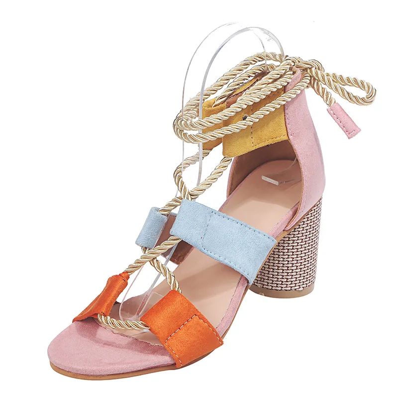 New women's shoes European American style sandals fashion high heels big size 35-43 women sandels 2021
New women's shoes European American style sandals fashion high heels big size 35-43 women sandels 2021