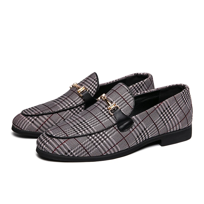 Gray casual men shoes 2021 new retro business men's shoes metal accessories spring man's work shoes, Gray, brown
Gray casual men shoes 2021 new retro business men's shoes metal accessories spring man's work shoes, Gray, brown