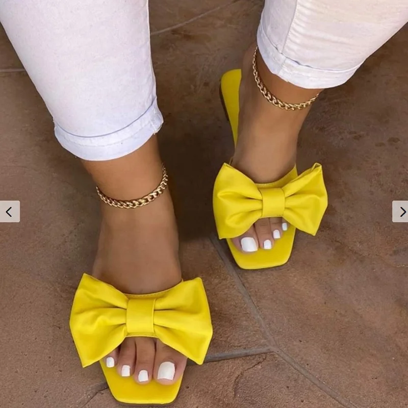 Fashionable Hot Style Popular Bowties American Women's Shoes Sandals Flat Household Slippers Sandals Shoes Woman, Red yellow blue
Fashionable Hot Style Popular Bowties American Women's Shoes Sandals Flat Household Slippers Sandals Shoes Woman, Red yellow blue