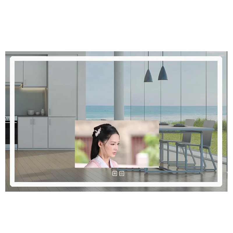 2021 New Arrival TV and Touch Control Smart Led Makeup Mirror With Light For Hotel Lighting
2021 New Arrival TV and Touch Control Smart Led Makeup Mirror With Light For Hotel Lighting