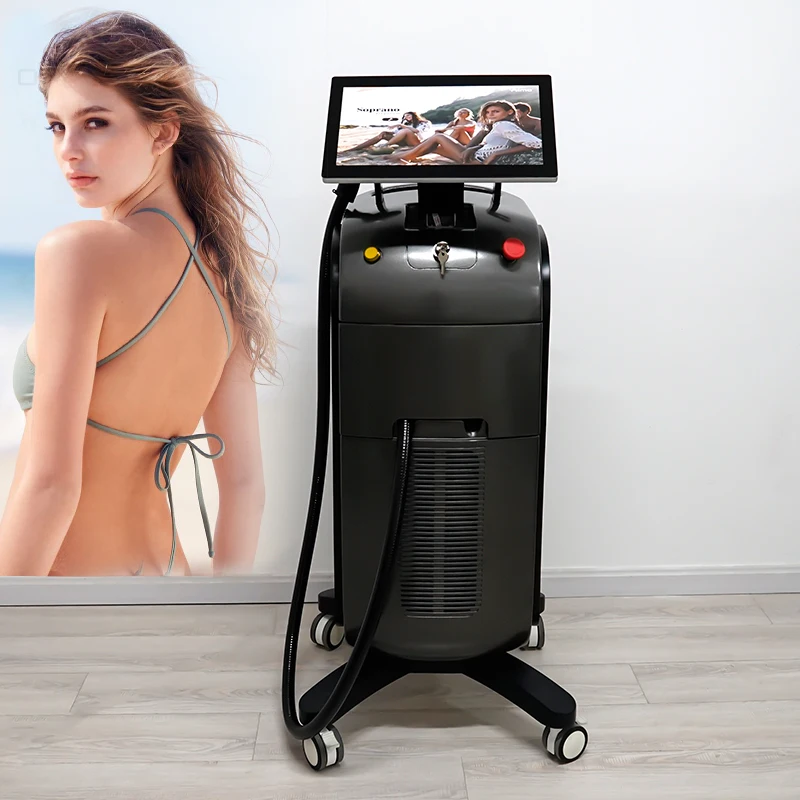 Alma soprano Titanium with two handles mirco germany jenoptic laser 755 808 1064nm hair removal machine
Alma soprano Titanium with two handles mirco germany jenoptic laser 755 808 1064nm hair removal machine