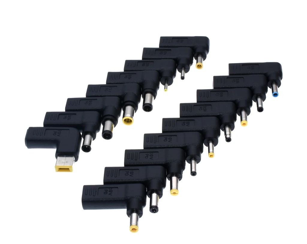 PD Spoof Adapter Plug Converter USB Type C Female to 7.4 x 5.0mm 4.5 x 3.0mm 5.5 x 2.5mm Male Laptop Dc Output Jack Connector
PD Spoof Adapter Plug Converter USB Type C Female to 7.4 x 5.0mm 4.5 x 3.0mm 5.5 x 2.5mm Male Laptop Dc Output Jack Connector