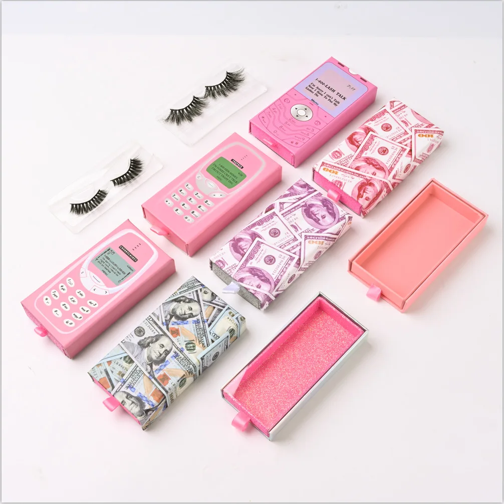wholesale 3d mink eyelash cell phone lashes with custom packaging phone eyelash box
wholesale 3d mink eyelash cell phone lashes with custom packaging phone eyelash box