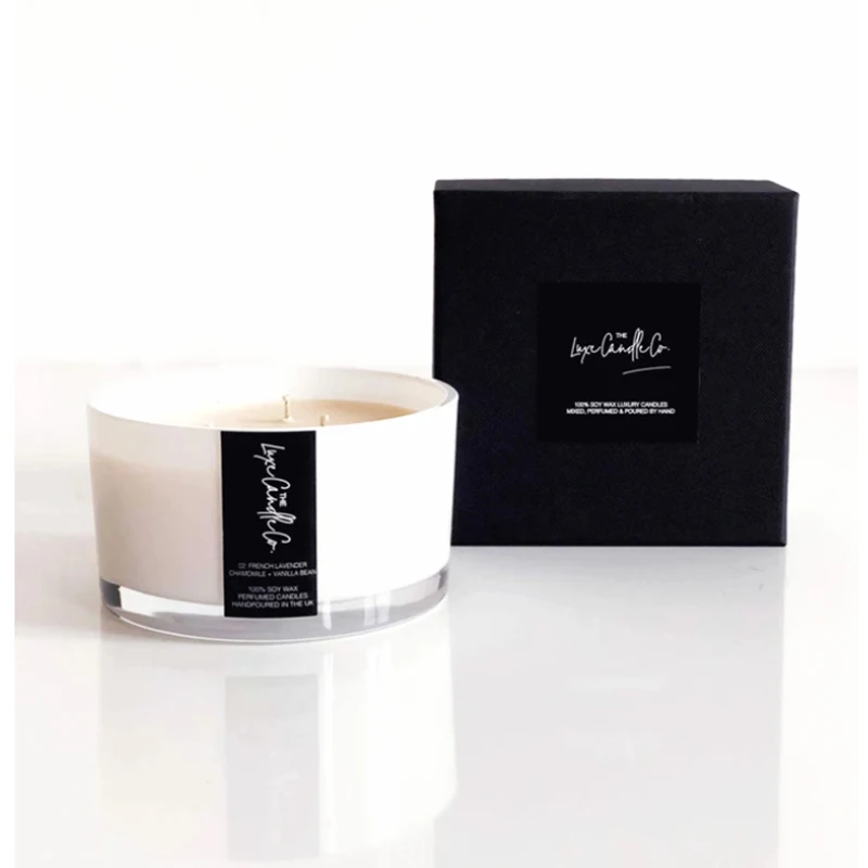 Home Decorative wholesale fancy luxury empty three wick candle jars, Color can be customized
Home Decorative wholesale fancy luxury empty three wick candle jars, Color can be customized