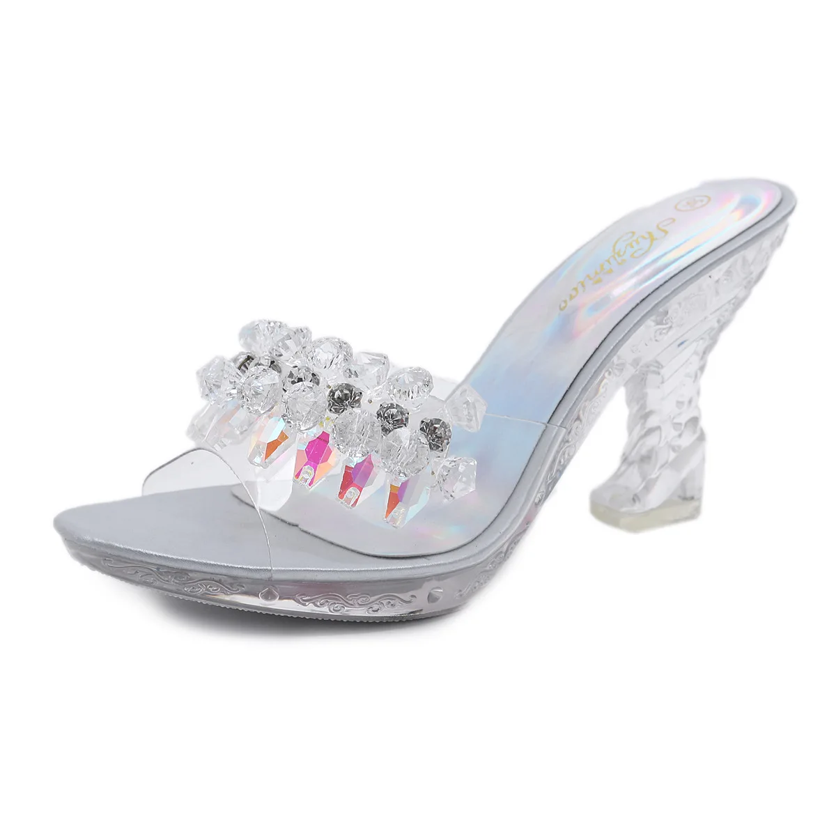 High Heels Dress Shoes Sandals Fashion Transparent Heels Slipper, Petal /transparent
High Heels Dress Shoes Sandals Fashion Transparent Heels Slipper, Petal /transparent