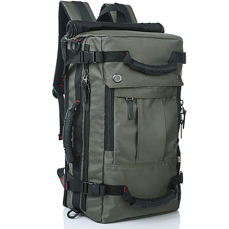 Outdoor Adventure Large Capacity Tactical Camping Rucksack Daypack Hiking Camping Backpack Convertible Duffle Bag
Outdoor Adventure Large Capacity Tactical Camping Rucksack Daypack Hiking Camping Backpack Convertible Duffle Bag