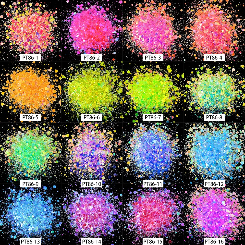 HOT!Hexagon Shape Chunky Nail Glitter Nail Art Decoration Body Glitter FacePaint Body Art Makeup Tumblers Craft Accessoire PT86, As shown
HOT!Hexagon Shape Chunky Nail Glitter Nail Art Decoration Body Glitter FacePaint Body Art Makeup Tumblers Craft Accessoire PT86, As shown