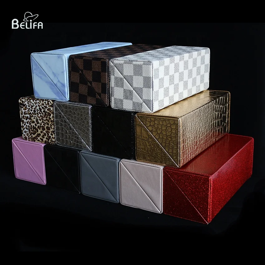 Belifa private label leather cosmetic storage case square magnetic make up brush holder magnetic closure makeup box, Picture
Belifa private label leather cosmetic storage case square magnetic make up brush holder magnetic closure makeup box, Picture