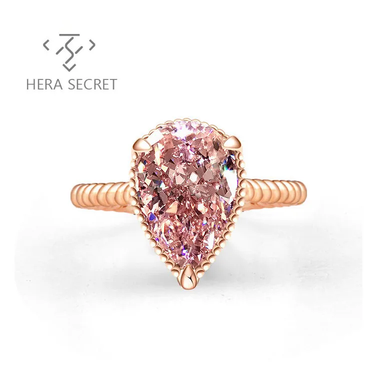 Fashion classic 3.5 carats gemstone ring wedding luxury pink diamond rings for women
Fashion classic 3.5 carats gemstone ring wedding luxury pink diamond rings for women
