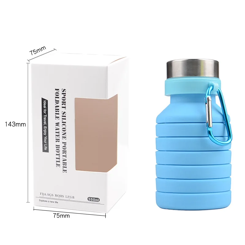 Sport Recycle Drink Collapsible Folding Silicone Hot Water Bottle, Green, red, blue, black, orange etc..
Sport Recycle Drink Collapsible Folding Silicone Hot Water Bottle, Green, red, blue, black, orange etc..