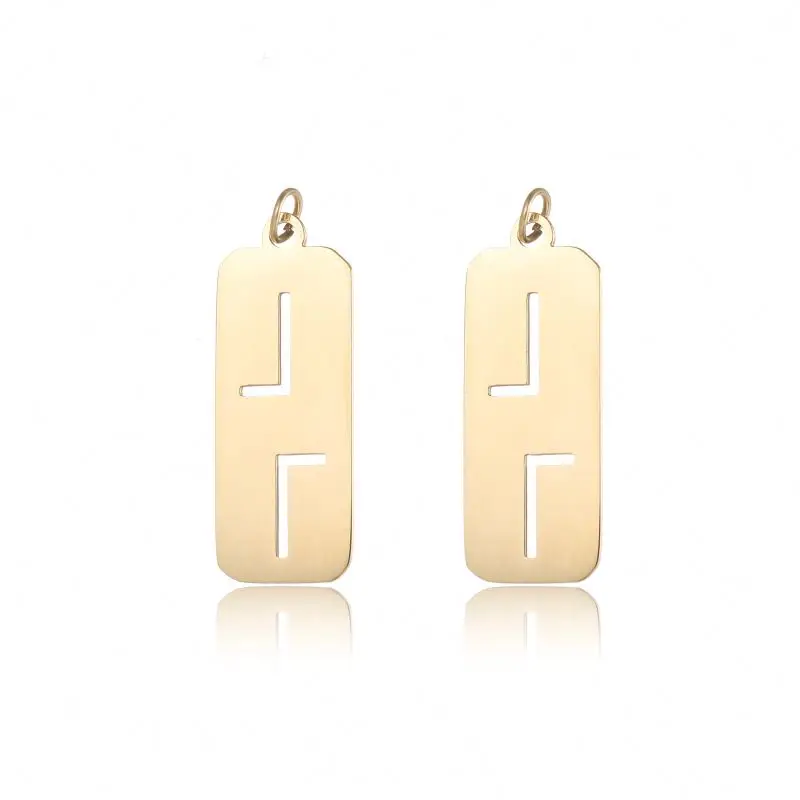 Gold-plated stainless steel hollow L necklace accessories pendant necklace female fashion simple jewelry accessories
Gold-plated stainless steel hollow L necklace accessories pendant necklace female fashion simple jewelry accessories