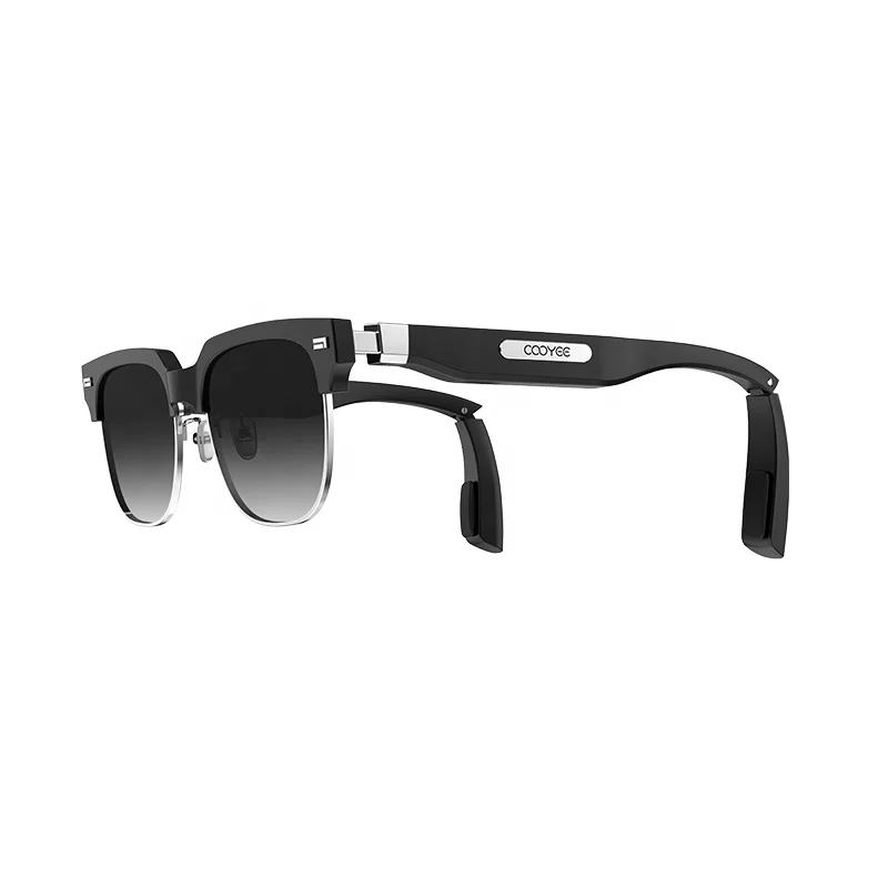 Portable BT V5.0 Touch Earphone CY01 Type-C With Classic Frames Soundtrack Audio Sunglasses, Black
Portable BT V5.0 Touch Earphone CY01 Type-C With Classic Frames Soundtrack Audio Sunglasses, Black