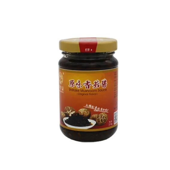 Natural Original Mushroom Sauce 210g Bottle With Rice Or Noodles Buy Canned Mushroom Sauce Hot Sauce Bottles Chinese Sauce Product On Alibaba Com