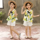 Dresses Baby Girl Dress Set Summer Cotton 1year 4yrs Kids Dresses Baby Girl Birthday Dress Set