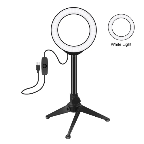 Wholesale PULUZ 4.7 inch 12cm Ring Light + Desktop Tripod Selfie Stick Mount USB White LED Light Photography Video Lights
Wholesale PULUZ 4.7 inch 12cm Ring Light + Desktop Tripod Selfie Stick Mount USB White LED Light Photography Video Lights