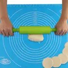 Customized BPA free small silicone rolling pin for ravioli