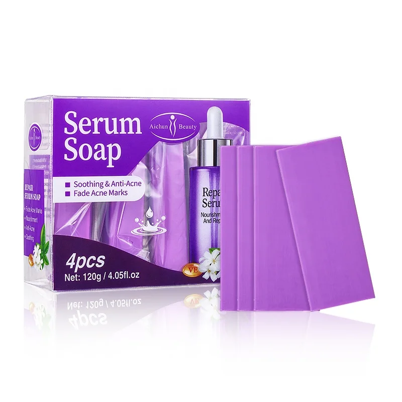 Aichun Beauty Anti Acne Fade Acne Marks Handmade Bathing Soap Vitamin E & Tea Tree Oil Nourishment Repair Serum Soap
Aichun Beauty Anti Acne Fade Acne Marks Handmade Bathing Soap Vitamin E & Tea Tree Oil Nourishment Repair Serum Soap