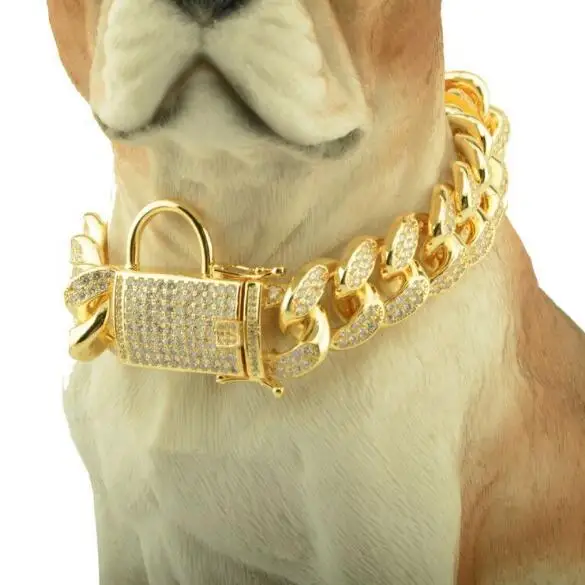 Luxury Pet Gold Chain High Quality Diamond Studded Metal Snake Chain Bull Dog Key Chain
Luxury Pet Gold Chain High Quality Diamond Studded Metal Snake Chain Bull Dog Key Chain