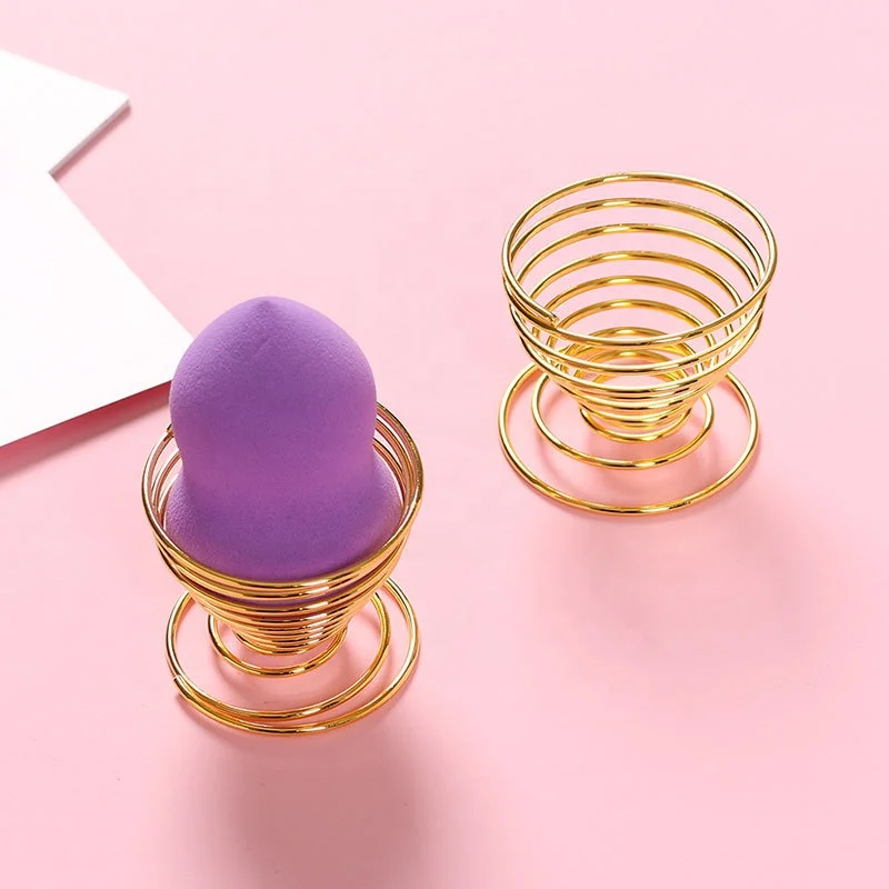 Black Gold Powder Puff Rack Shelf High Quality Beauty Egg Gourd Drop Stainless Metal Tool Cushion Sponge Storage Rack
Black Gold Powder Puff Rack Shelf High Quality Beauty Egg Gourd Drop Stainless Metal Tool Cushion Sponge Storage Rack
