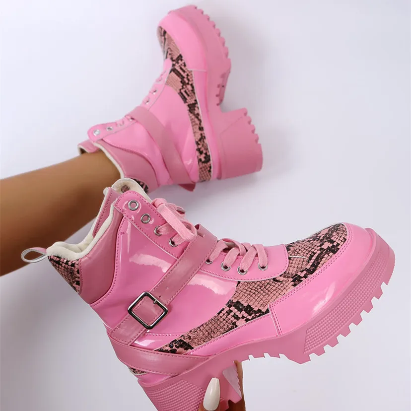 LESLIDES Brand New Winter Shoes Women Ladies Leather Ankle Boots for Women Combat Boots Platform Leather Boots Female, Orange pink black rose pink
LESLIDES Brand New Winter Shoes Women Ladies Leather Ankle Boots for Women Combat Boots Platform Leather Boots Female, Orange pink black rose pink