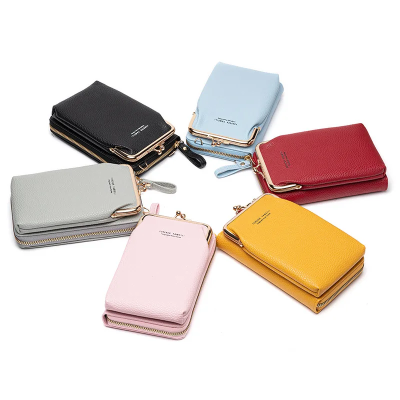 Bag female 2021 new lady small shoulder bag PU solid color wallet multifunctional mini phone bags for women
Bag female 2021 new lady small shoulder bag PU solid color wallet multifunctional mini phone bags for women