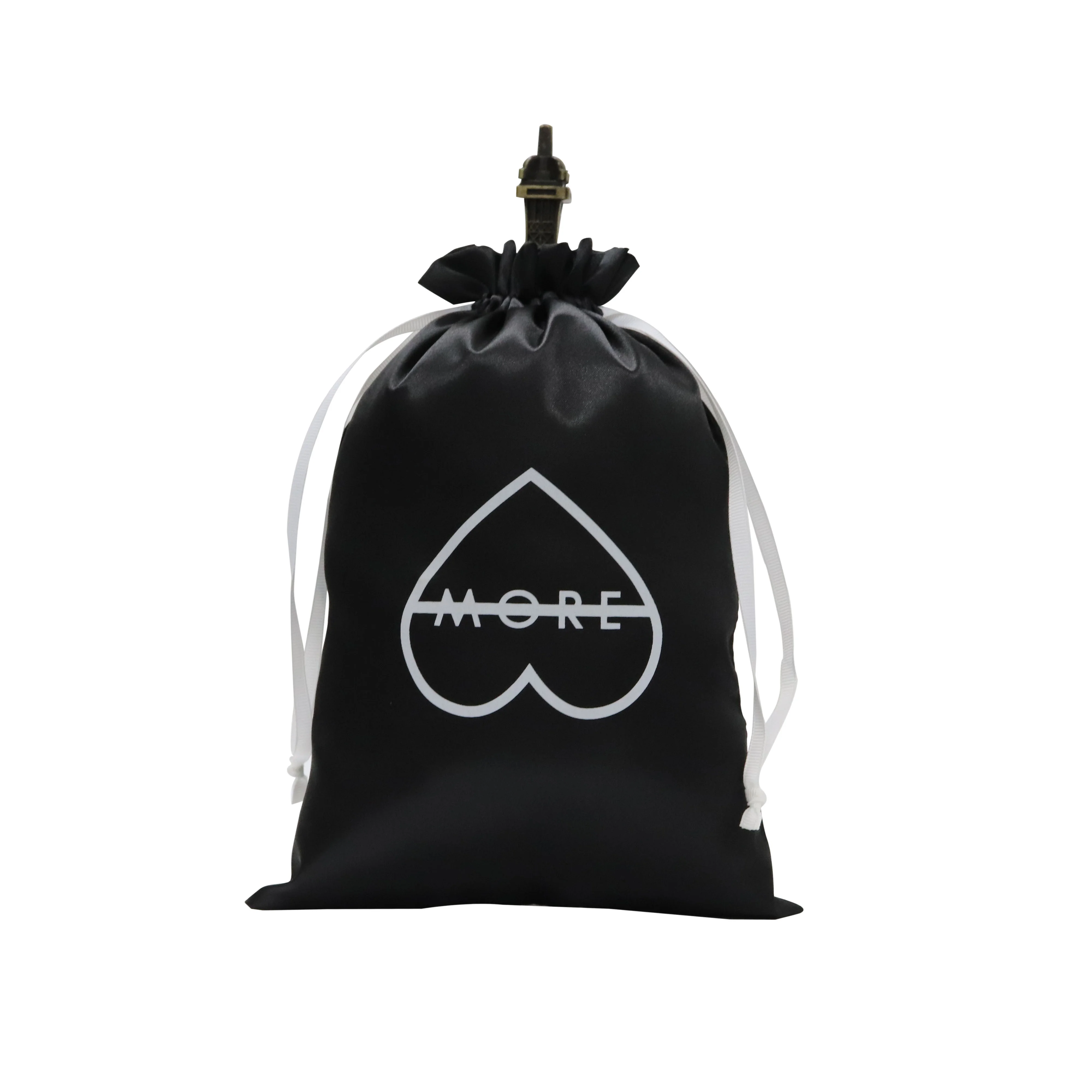 Luxury Black Satin Drawstring Bag Logo Printing Hair Extension Wig Clothes Handbag Shoe Packaging Dust Pouch Shopping Bag, Customized color
Luxury Black Satin Drawstring Bag Logo Printing Hair Extension Wig Clothes Handbag Shoe Packaging Dust Pouch Shopping Bag, Customized color