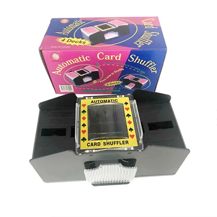 Poker shuffling machine Gambling entertainment shuffler Poker automatic shuffling machine
Poker shuffling machine Gambling entertainment shuffler Poker automatic shuffling machine