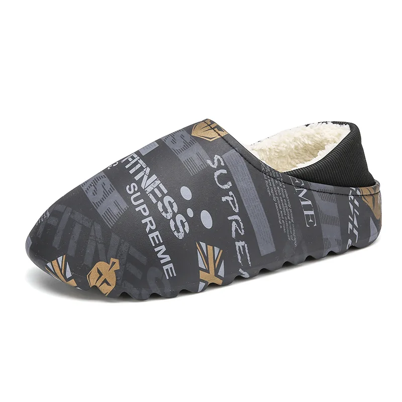 Custom 2021 New style printed fashion warm men slippers bag heel Big Head light-weight anti-slip cotton slippers for men, Customized color
Custom 2021 New style printed fashion warm men slippers bag heel Big Head light-weight anti-slip cotton slippers for men, Customized color