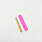 Nail Sticks Wooden Nail Stick Nail Cleaning Cuticle Pusher Professional Disposable Nail File Wood Sticks