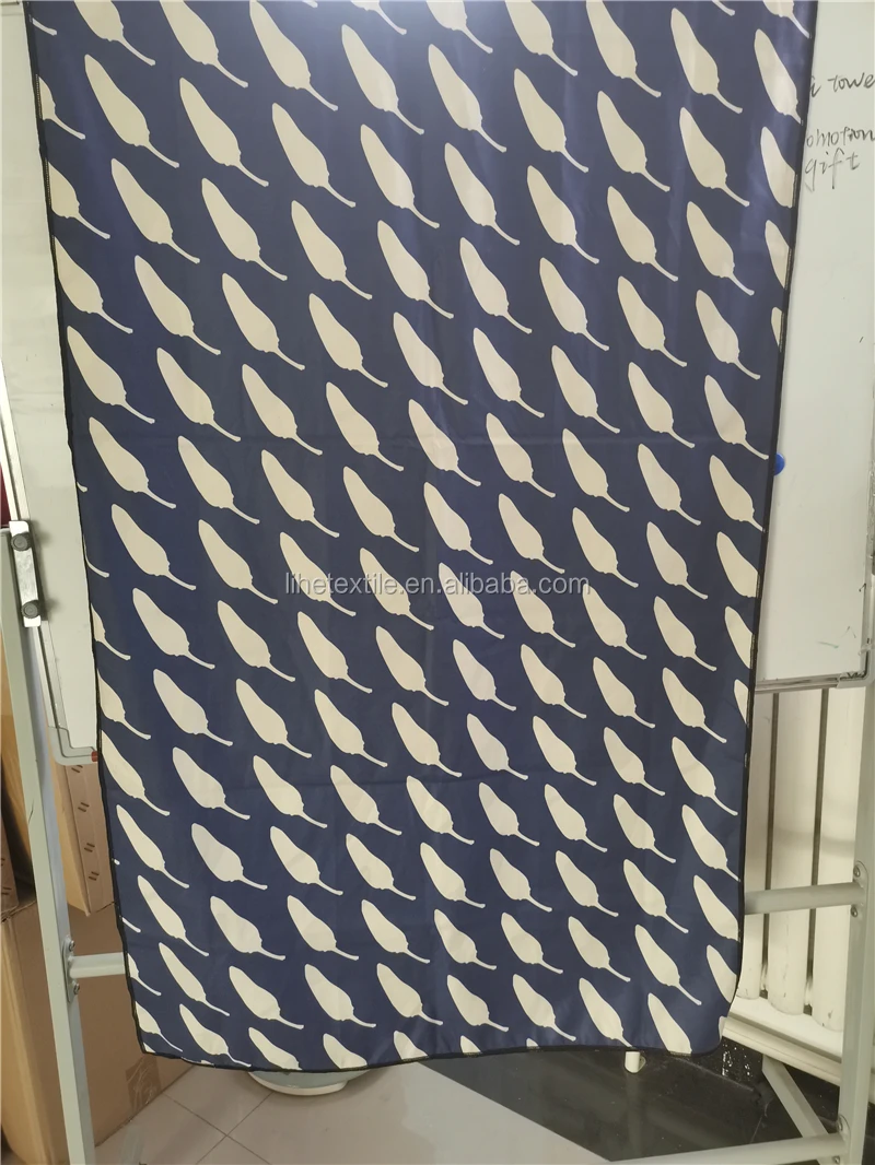 wholesale cheap sublimation printed sand proof microfiber beach