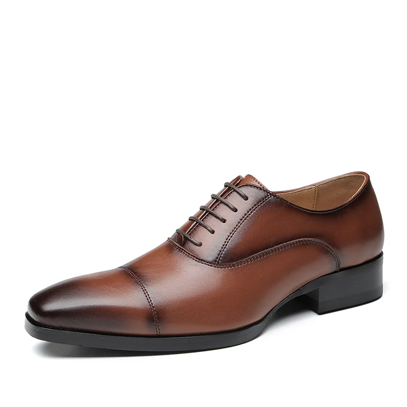 Wholesale Leather Shoes Men's Business Formal Lace-up Gentleman Office Work Derby Mens Dress Shoes
Wholesale Leather Shoes Men's Business Formal Lace-up Gentleman Office Work Derby Mens Dress Shoes