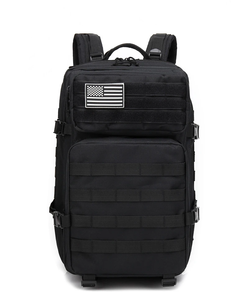 Hiking Hunting Travel Rucksacks Outdoor Sport 45L GYM Fitness Army Military Tactical Backpack
Hiking Hunting Travel Rucksacks Outdoor Sport 45L GYM Fitness Army Military Tactical Backpack