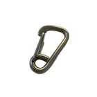 Stainless Steel Spring Hook Spring Hook Simple Marine Hardware Stainless Steel Spring Swivel Snap Hook Dog Leash Hook