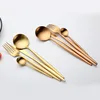 gold buyers worldwide Tableware garnish products 18/10 flatware set gold plated stainless steel cutlery