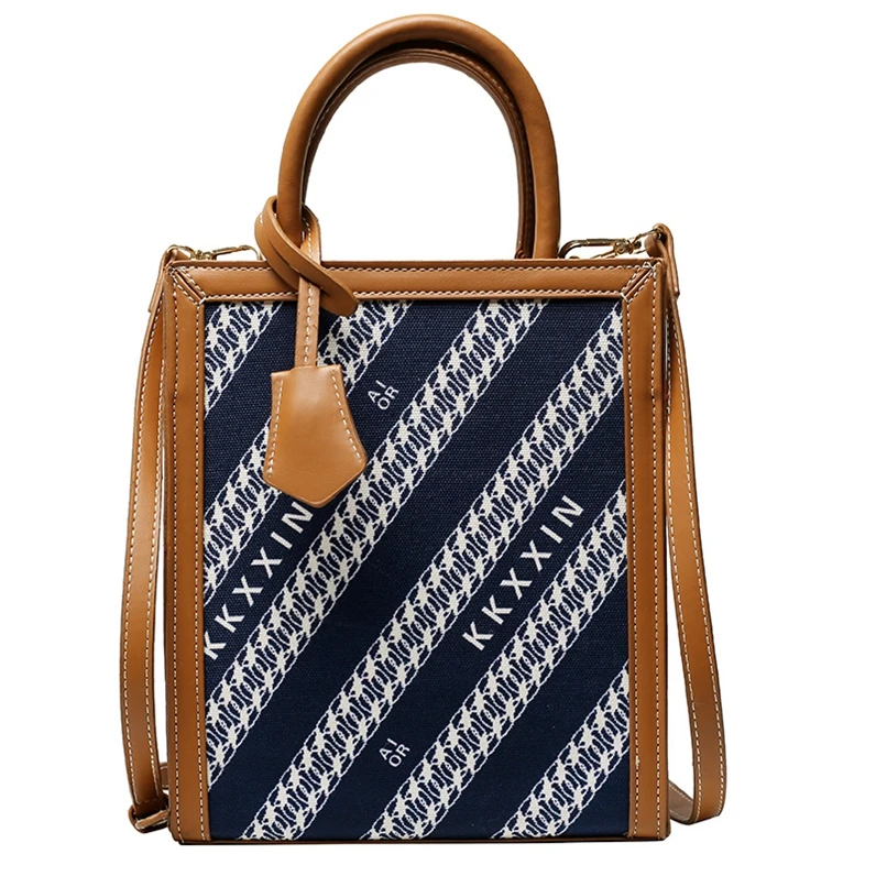 XP1224 new style French textured canvas bag embroidery portable shoulder large capacity vertical retro tote bag
XP1224 new style French textured canvas bag embroidery portable shoulder large capacity vertical retro tote bag
