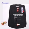 Outdoor sports hiking 40L instant shower water heater hanging string pipe pvc camping water shower bag