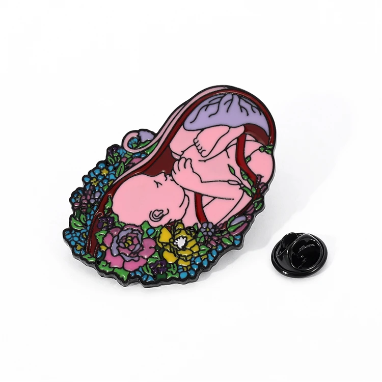 Retro Uterine Embryo Baby Brooch Creative Flower Human Tissue Brooch Vascular Hair Follicle Brooch Unique Jewelry Gift
Retro Uterine Embryo Baby Brooch Creative Flower Human Tissue Brooch Vascular Hair Follicle Brooch Unique Jewelry Gift