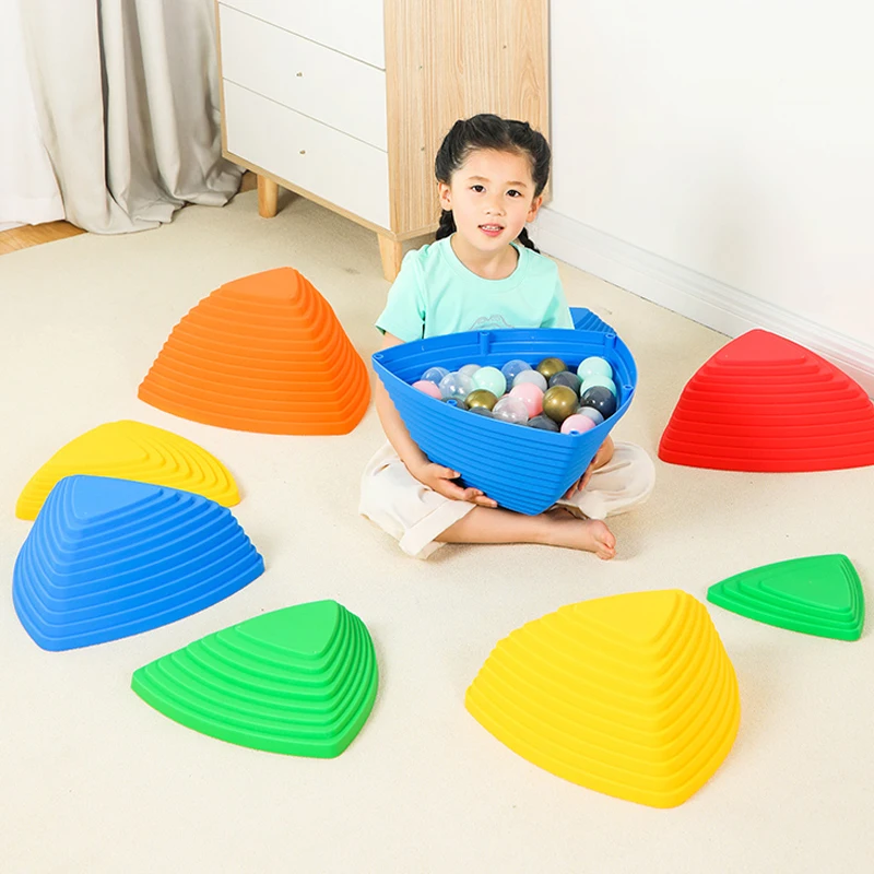 Wholesale children's kindergarten physical toys color stepping stones balance training equipment Colored stepping stones, Rainbow colors
Wholesale children's kindergarten physical toys color stepping stones balance training equipment Colored stepping stones, Rainbow colors