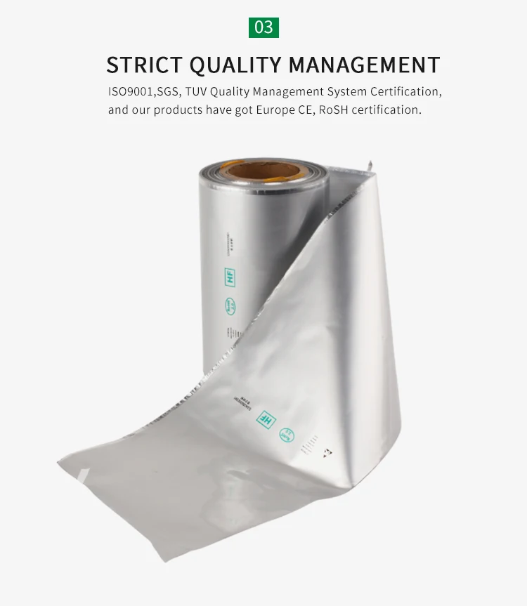 Large Aluminum laminated foil Stand up Retort Pouch bag