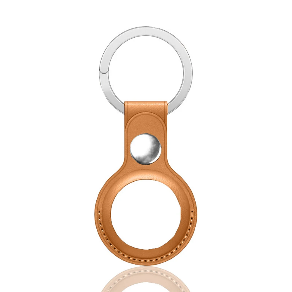 For Airtag Keyring Genuine Leather Double Window Cover Skin Case Compatible For Air Tag Anti Lost Protective Case, Multiple colors
For Airtag Keyring Genuine Leather Double Window Cover Skin Case Compatible For Air Tag Anti Lost Protective Case, Multiple colors