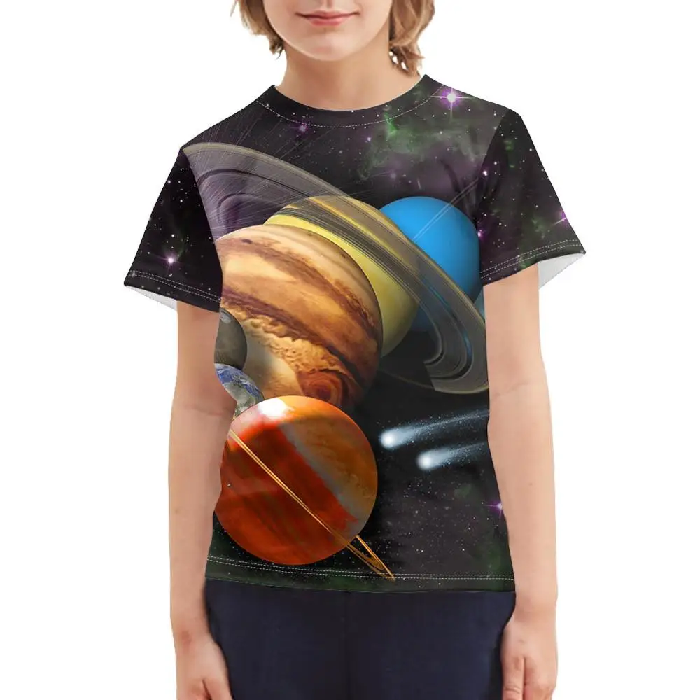 Funny Kids Boys' Girls Galaxy in Space T-Shirt Creative Graphic Tops Teenagers Short Sleeve Tee Shirts 3-16 Years, Customized color
Funny Kids Boys' Girls Galaxy in Space T-Shirt Creative Graphic Tops Teenagers Short Sleeve Tee Shirts 3-16 Years, Customized color