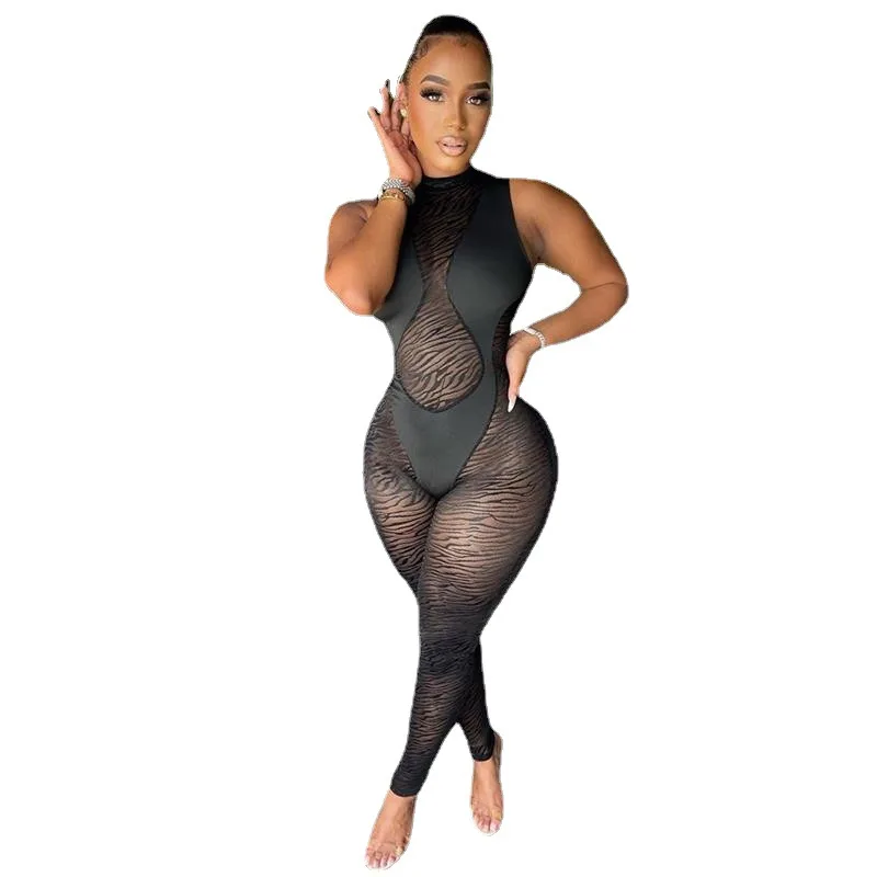 Wholesale price fashion sexy women's clothes bodycon black hollow out elegant sleeveless lady jumpsuit one-piece pants, Picture
Wholesale price fashion sexy women's clothes bodycon black hollow out elegant sleeveless lady jumpsuit one-piece pants, Picture