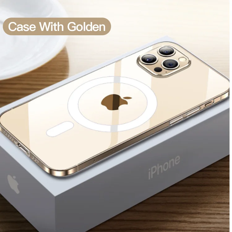 Magnetic Charger Phone Case Best Selling Fashioned Clear Silicon Phone Case Phone Case For iPhone 12
Magnetic Charger Phone Case Best Selling Fashioned Clear Silicon Phone Case Phone Case For iPhone 12