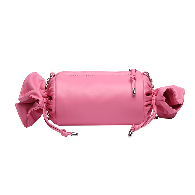 Stylish Women Candy Shaped Crossbody Luxury Brand Shoulder Bag Female Mini Handbag Designer Girls Cute Cylinder Purse, Pink
Stylish Women Candy Shaped Crossbody Luxury Brand Shoulder Bag Female Mini Handbag Designer Girls Cute Cylinder Purse, Pink