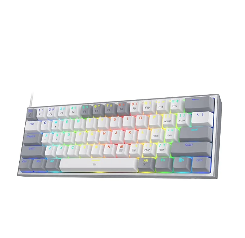 Whosale 60% RGB wired backlight ergonomics switch mini compact gaming mechanical keyboard K617
Whosale 60% RGB wired backlight ergonomics switch mini compact gaming mechanical keyboard K617