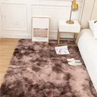 Excellent QualityGradient Living Room Plain Shaggy Warm Color Carpet and Rugs