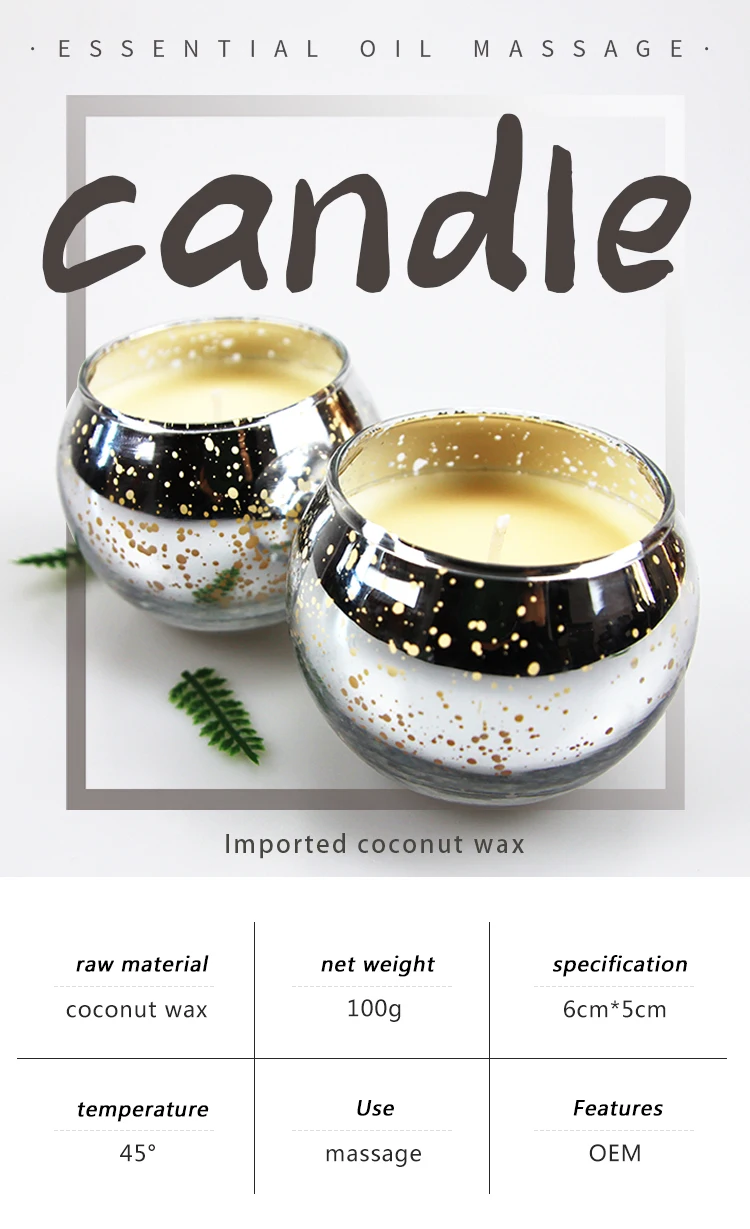 wax custom private label aroma coconut candles scented luxury