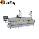 CNC copy routing machine for uPVc and Aluminum window door profiles milling and machining making machine