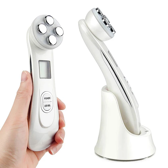 Face Lifting Machine EMS Facial Massager RF Skin Tightening Radio Frequency Machine with 5 Lights 
Face Lifting Machine EMS Facial Massager RF Skin Tightening Radio Frequency Machine with 5 Lights